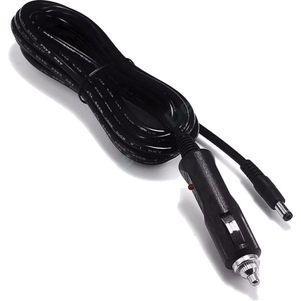 Câble d'alimentation allume-cigare vers 5.5/2.1mm 12V long. 5m - PierroAstro
