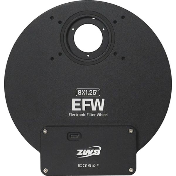 Roue à filtres 8x31,75mm (M28) - motorisée EFW v25 - ZWO