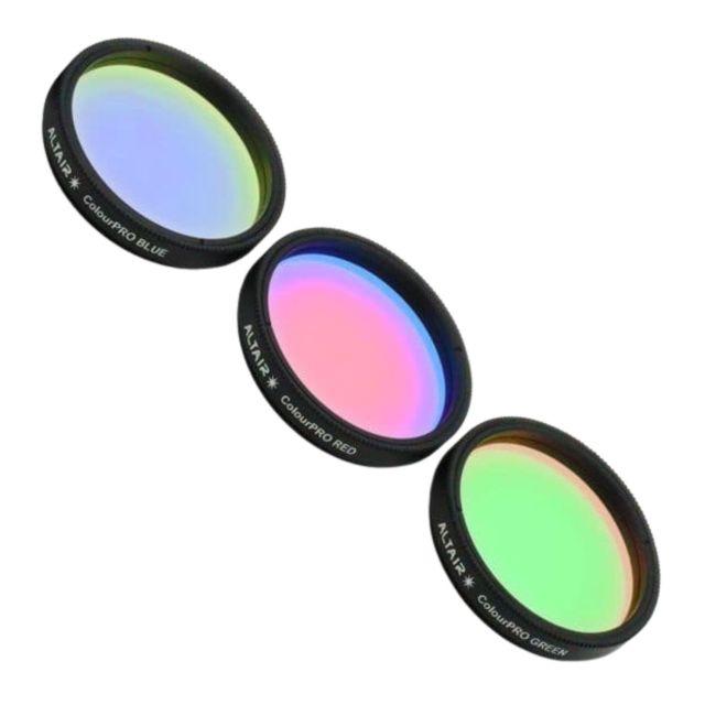 Lot de 3 filtres photo RVB ColourPro - coulant 50,80 mm (M48) - AltairAstro Altair-Astro
