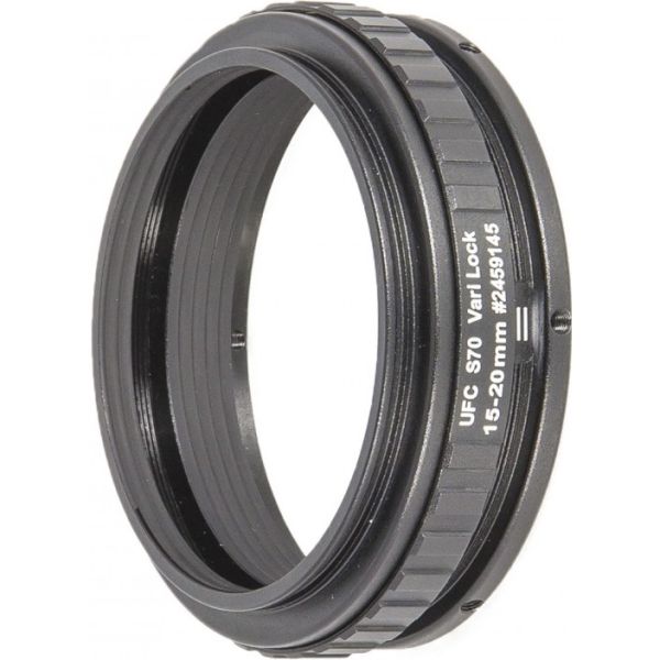 Tube allonge S70 m/f long. variable 15-20mm VariLock pour système UFC - Baader