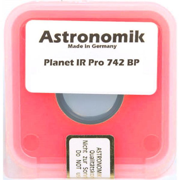 Filtre photo Planet IR-Pass 742nm - coulant 31,75mm (M28) - Astronomik