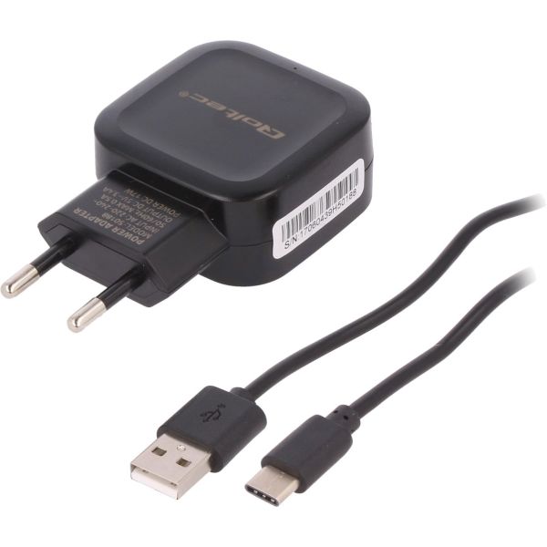 Alimentation secteur 5V 3,4A avec câble USB 2.0 type C - PierroAstro