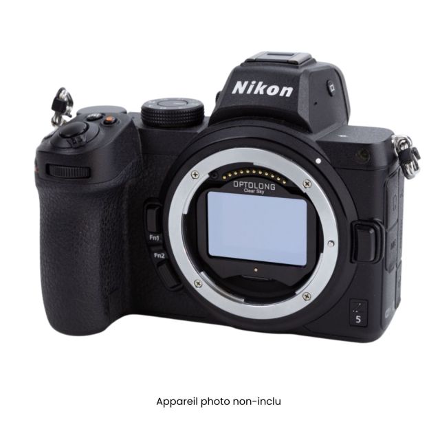 Filtre photo clair (Clear) - Nikon Z Clip Plein Format (24x36) - Optolong Filtres photo anti-infrarouges, luminance et filtres clairs