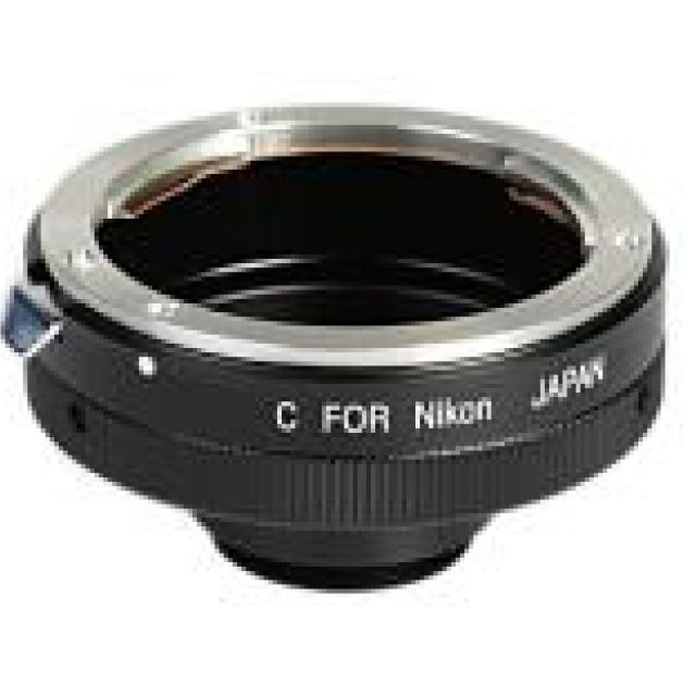 Bague adaptatrice pour Objectif Nikon F vers monture C/CS - TSOptics Bagues adaptatrices