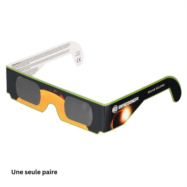 Paire de lunettes solaires ''Eclipse de Soleil'' (1 pièce) OD 5.0 - Bresser Bresser