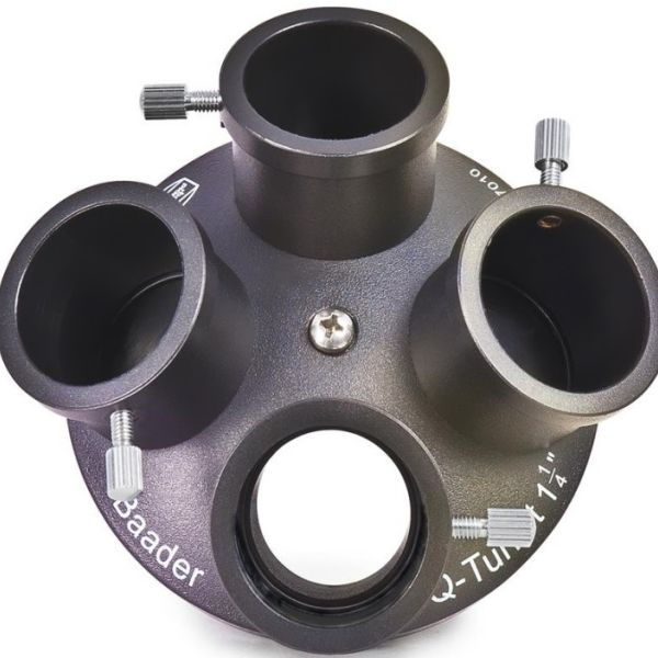 Tourelle pour 4 oculaires coulant 31,75mm - Baader