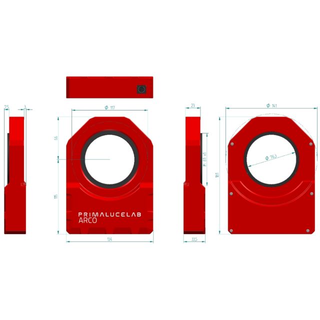 Rotateur de Champ ARCO 3'' - PrimaLuceLab Rotateur PrimaLuceLab
