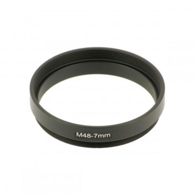 Tube allonge vissant M48 m/f long. 7mm - Kepler Accessoires Kepler