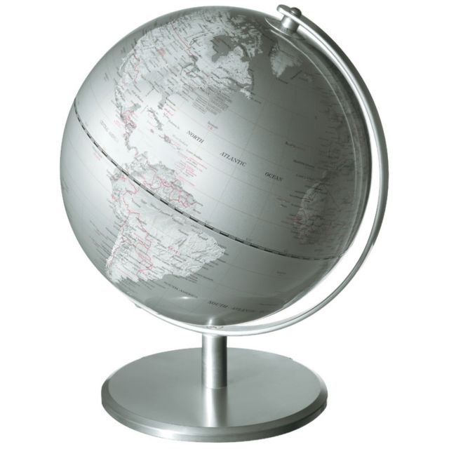 Globe terrestre Planet Ø250mm Platine - Troika Globes