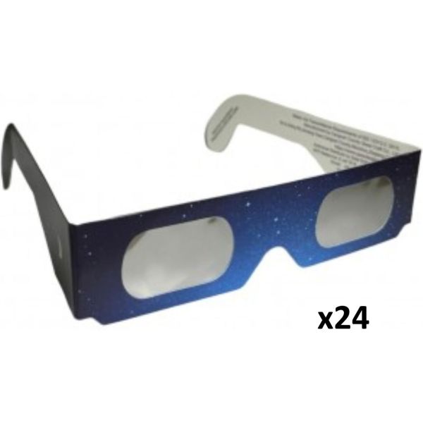 Paire de lunettes solaires ''Eclipse de Soleil'' (24 pièces) OD 5.0 - ArteSky