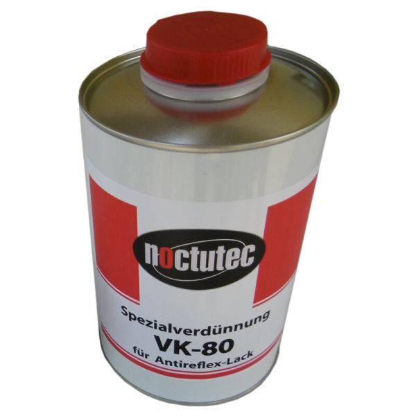 Diluant spécial VK-80 pour peinture antireflet 1 litre - NoctuTec