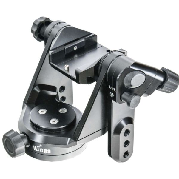 Monture alt-azimutale à fourche pour jumelles et instruments Omega Wega - Berlebach