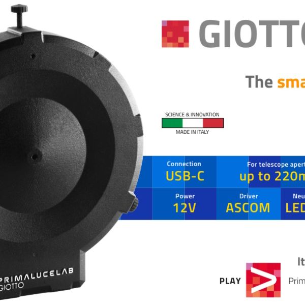 Écran à FLAT Ø 220mm Giotto - PrimaLuceLab