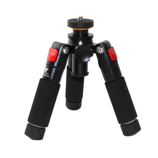 Trépied photo - haut. 100mm à 400mm modèle ''mini'', ultra-portable - TSOptics Trépieds et rotules
