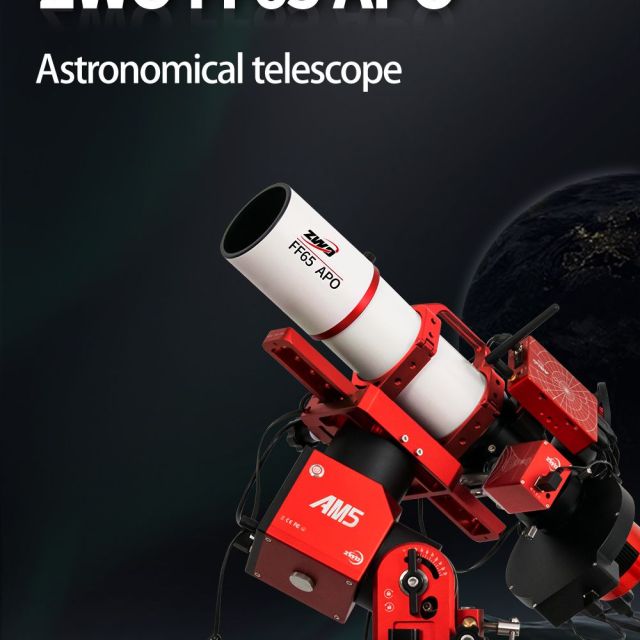 Lunette Astrographe 65/416 quintuplet FF65 - ZWO Lunettes Astrographes