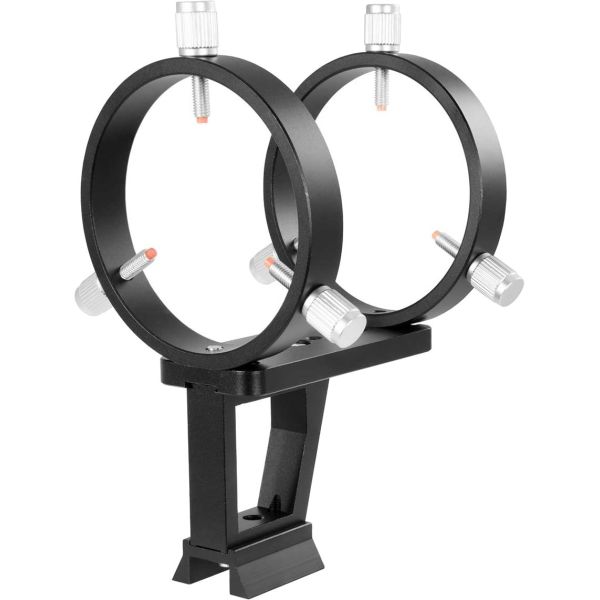 Support et anneaux de guidage pour lunette guide ou chercheurs 60mm - TSOptics