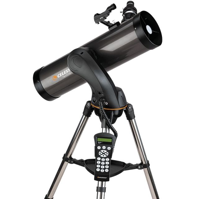 Télescope Newton 130/650 visuel sur monture Nexstar SLT GoTo - Celestron .Débutants