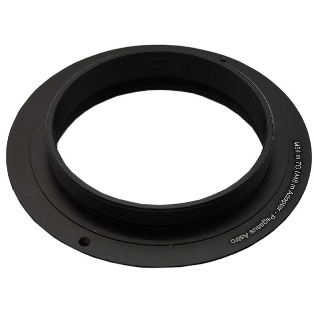 Bague adaptatrice M54 mâle vers M48 mâle - PegasusAstro Accessoires non optiques