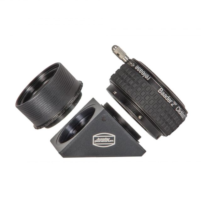 Bague adaptatrice coulant 50,80mm vers T2 et M48 mâle avec gorges de sécurité - Baader Accessoires M42 / T2