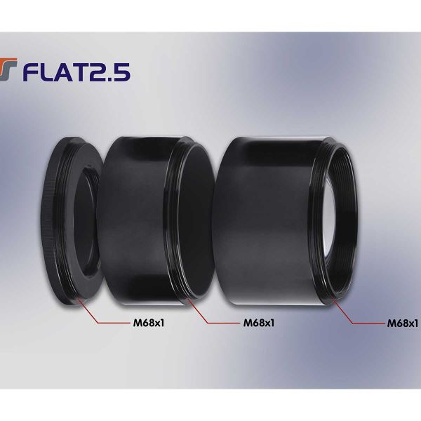 Correcteur de champ 1,0x TSFlat2.5'' Gen 2 pour lunette - TSOptics