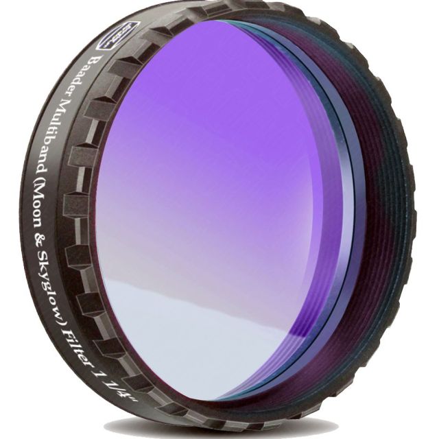 Filtre visuel et photo Neodymium Moon & Skyglow - coulant 31,75mm (M28) - Baader 41. Contraste booster / Anti-frange / Semi-apo, correction couleur