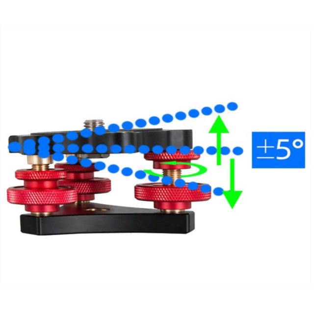 Platine adaptatrice de mise à niveau pour trépieds photo et SeeStar S50 - PierroAstro Accessoires pour montures