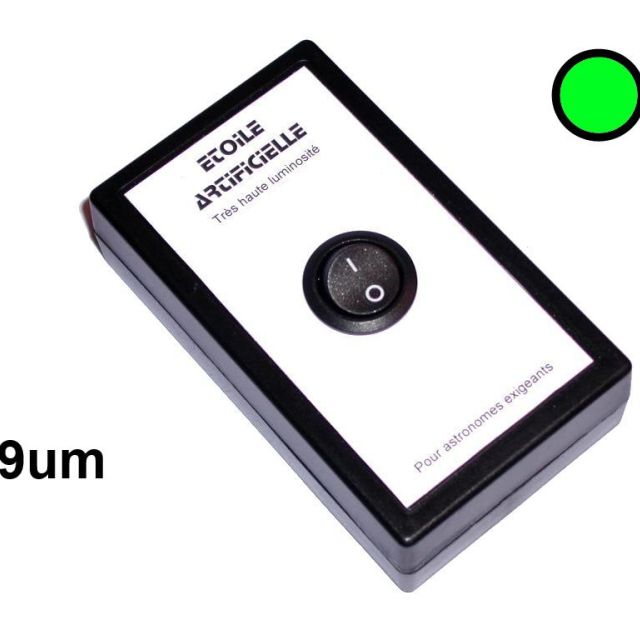 Étoile artificielle PocketStar 9 verte - PierroAstro Outils de Collimation ou test