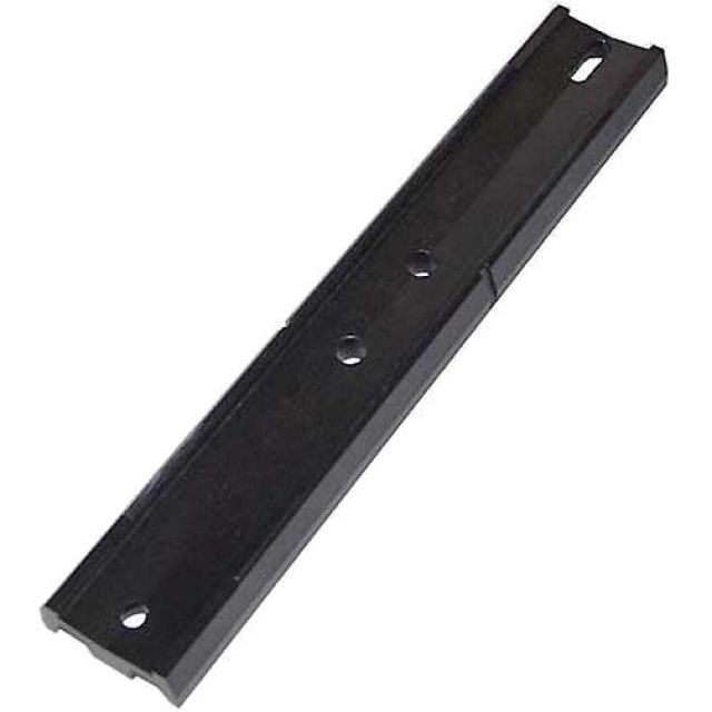 Queue d'aronde mâle type Vixen long. 245mm noire - TSOptics Platines et colliers