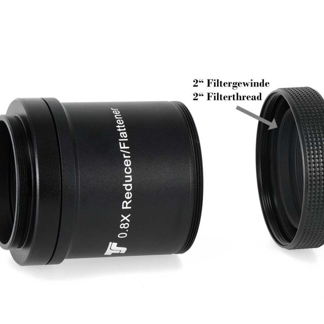Réducteur de focale 0,80x pour lunette 70/420 CF-APO triplet - TSOptics TS-Optics