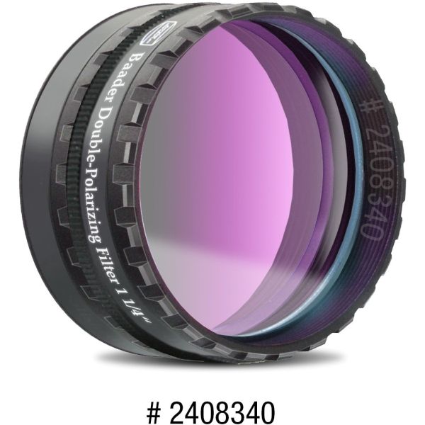 Filtre visuel lunaire polarisant variable - coulant 31,75mm (M28) - Baader