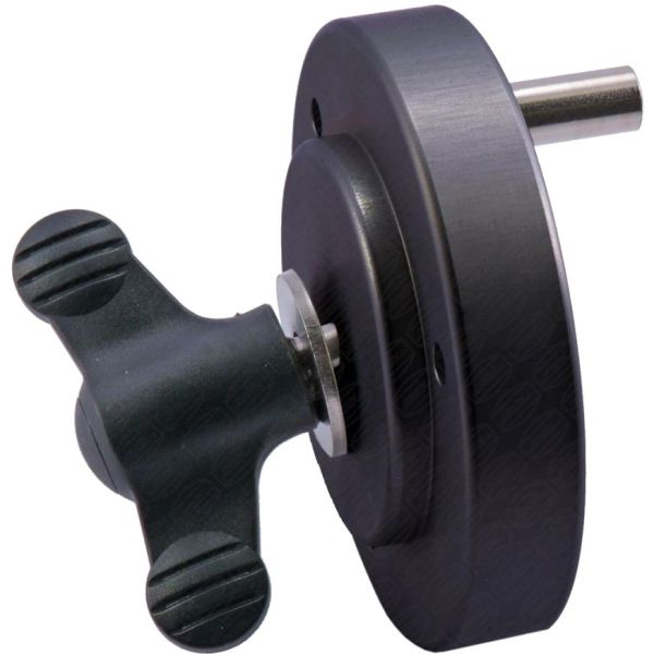 Platine adaptatrice pour montures EQ6, EQ6-R, AZ-EQ6, CGEM pour pied colonne BA-2451150 - Baader
