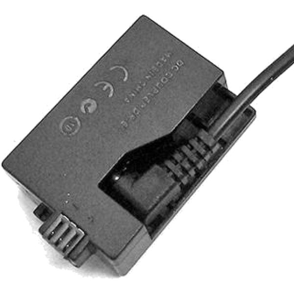 Adaptateur d'alimentation (Batterie factice) Canon DR-E5 pour DSLR Buddy - PegasusAstro