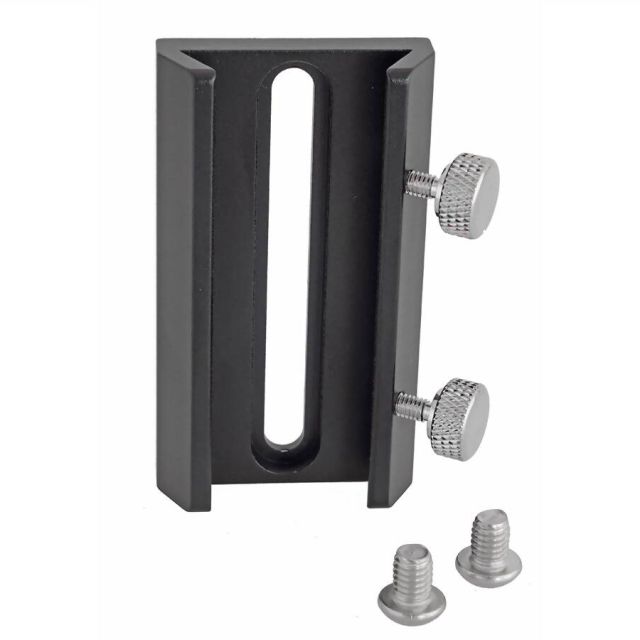 Embase pour support chercheur standard plane extra longue 75mm - TSOptics Chercheurs