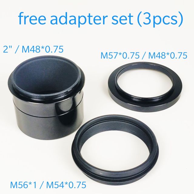 Correcteur de champ 1,0x pour lunettes ED et APO M54 et M56 - Lacerta Correcteurs et réducteurs