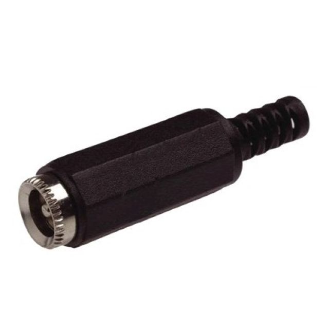 Connecteur d'alimentation 5.5/2.1mm femelle à souder - PierroAstro Alimentations, câbles d'alim. et piles