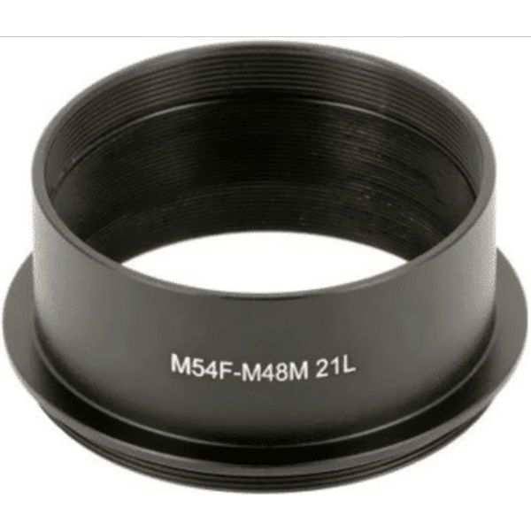 Bague adaptatrice M48 vers M54 long. 21mm - ZWO