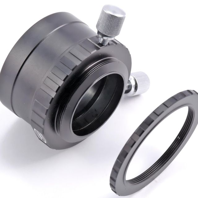 Bague réductrice coulant 50,80mm vers 31,75mm à serrage annulaire et filetage T2 - Baader Accessoires M42 / T2