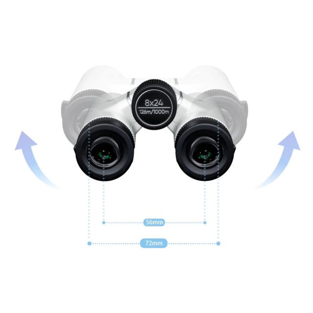 Jumelles 8x24 SeeStar VisionX - ZWO Jumelles et longue-vues
