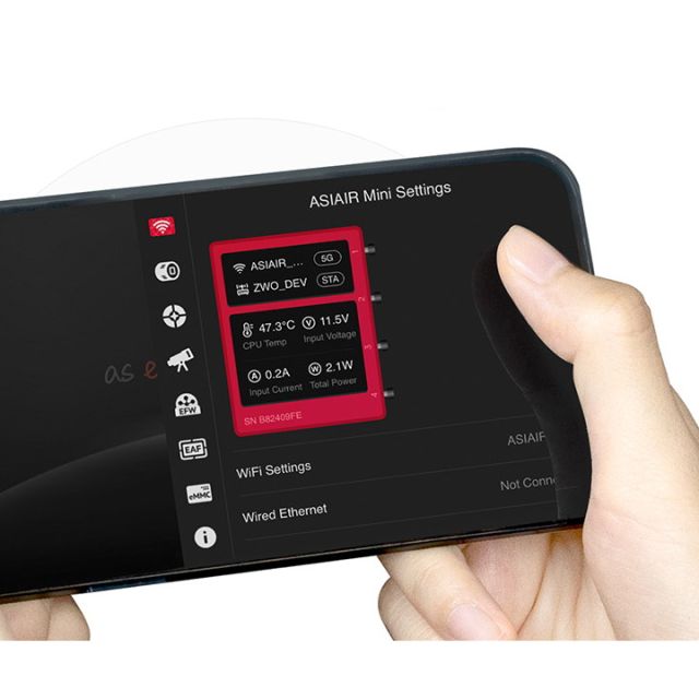 ASIAIR Mini - Ordinateur autonome - ZWO Accessoires ZWO
