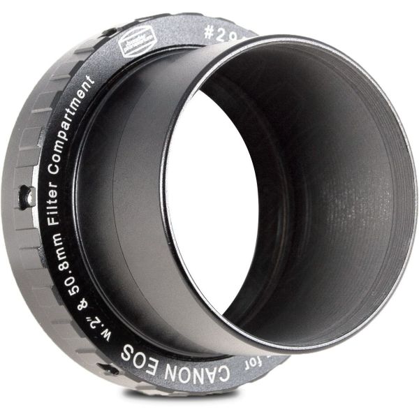 Bague adaptatrice M48 et T2 pour APN Canon EOS avec support pour filtre 50,80mm (sans filtre) - Baader