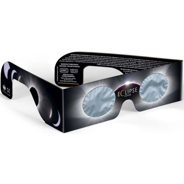 Paire de lunettes solaires ''Eclipse de Soleil''    (1 pièce) OD 5.0 AstroSolar Design Noir - Baader