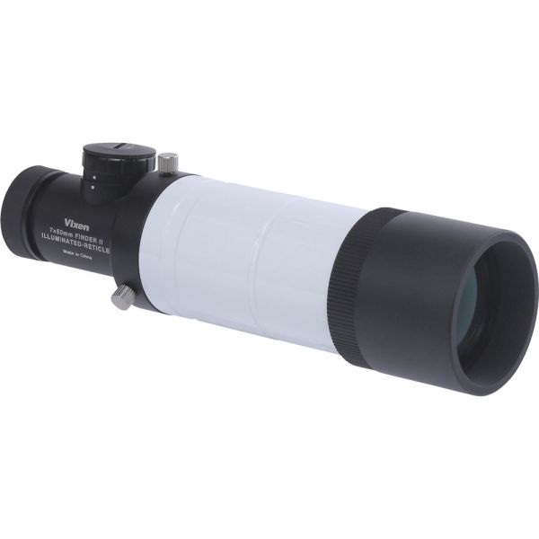 Chercheur 7x50 droit éclairé et lunette guide (sans support) - Vixen