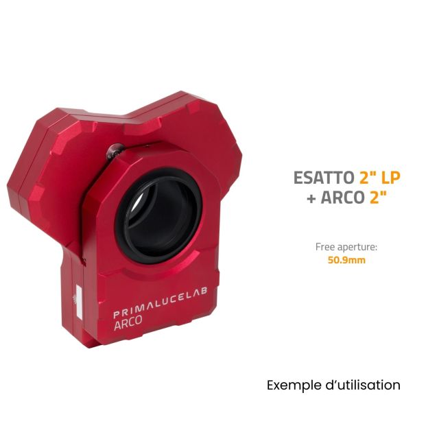 Porte-oculaire 2'' Crayford motorisé ESATTO 2'' LP (Low Profile) - PrimaLuceLab Mise au point, Focus