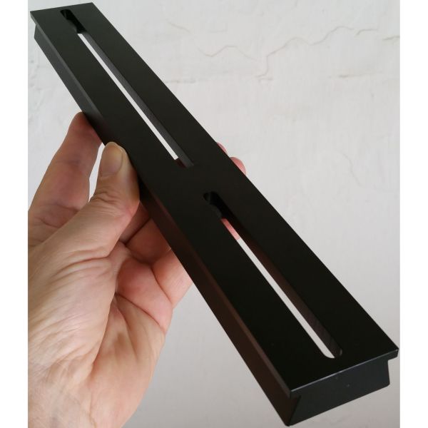 Queue d'aronde mâle type Vixen long. 350mm avec trous oblongs pour NEQ3.2, NEQ5, HEQ5 et EQ6 - Lacerta