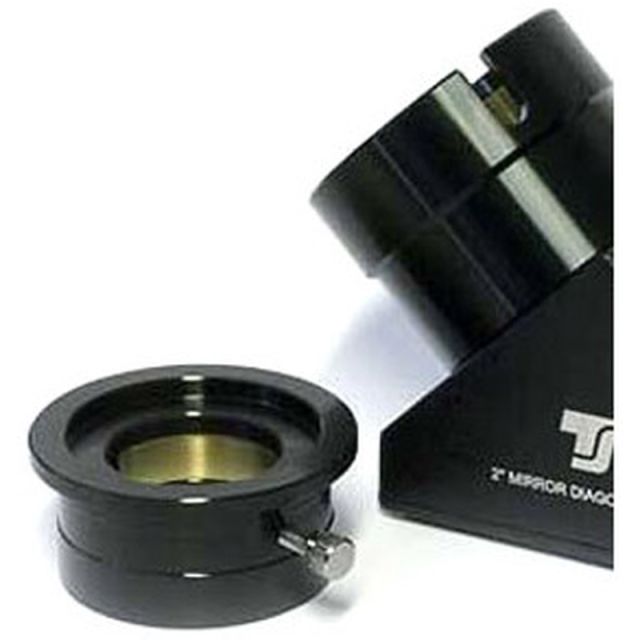 Renvoi coudé à miroir diélectrique (99%) coulant 50,80 mm pour Schmidt-Cassegrain 2'' - TS-Optics Renvois coudés et flip-mirrors
