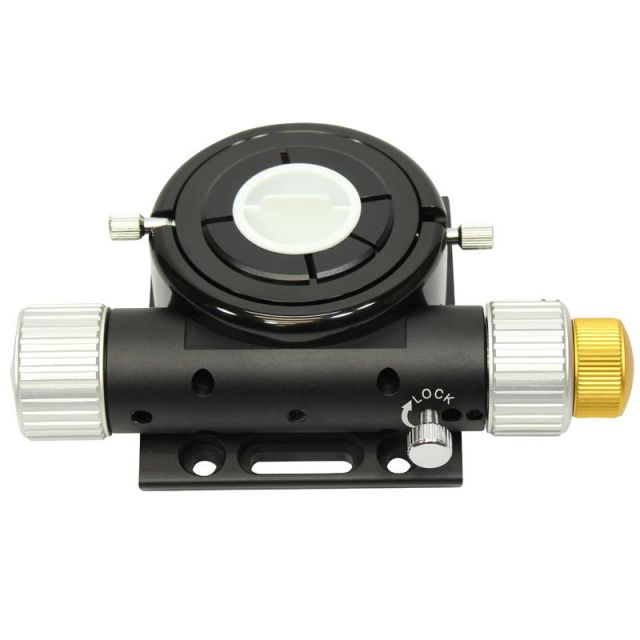 Porte-oculaires 2'' Crayford à crémaillère Low-profile pour Newton - Omegon Mise au point, Focus