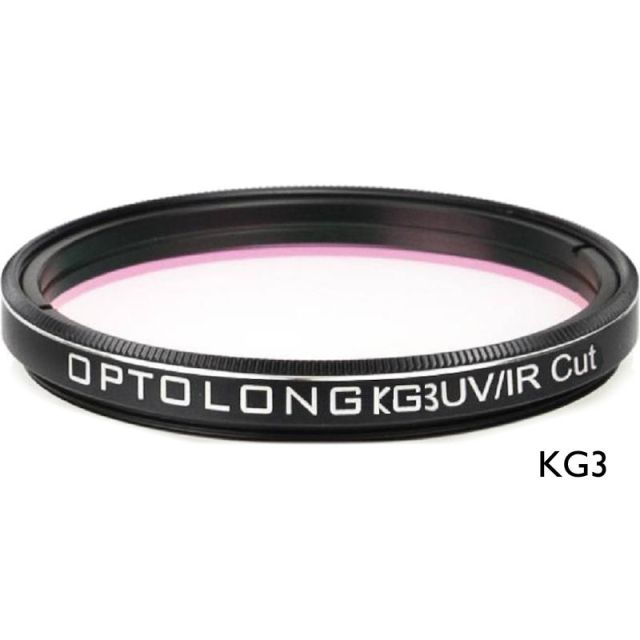 Filtre photo anti-Infrarouges IF/UV/IR-Cut KG3 - coulant 50,80mm (M48) - Optolong Optolong