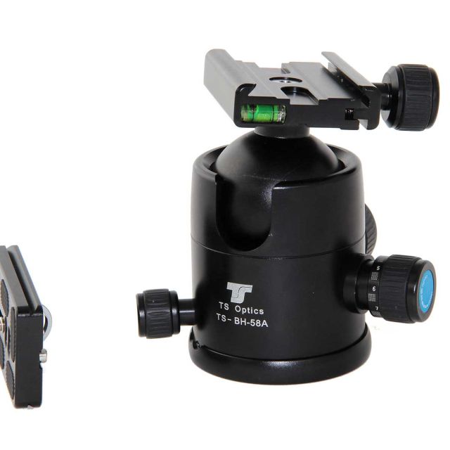 Rotule photo BH-58A charge max 15 kg - TSOptics Trépieds et rotules