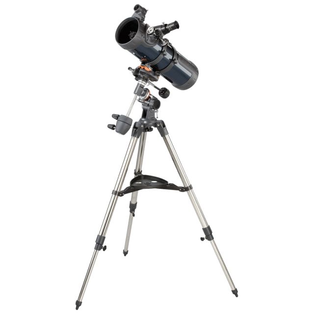 Télescope Newton 114/1000 visuel sur monture AstroMaster EQ - Celestron .Débutants