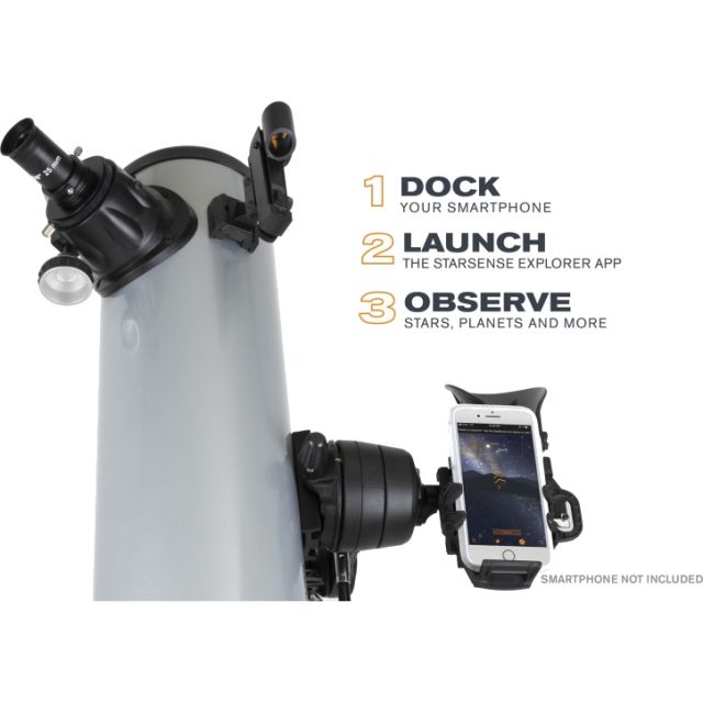 Télescope Newton 130/650 visuel sur monture alt-azimutale StarSense Explorer DX - Celestron .Débutants